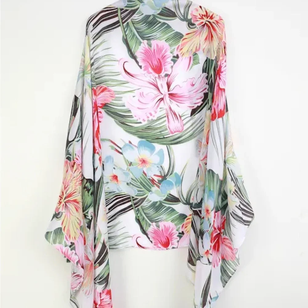 Floral swim cover up - Picture 5 of 6